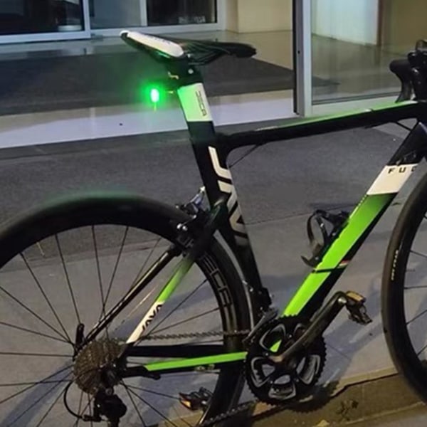 Photondrop - Led cykelbaglygter, Instawhim Photon Drop cykelbaglygter Green