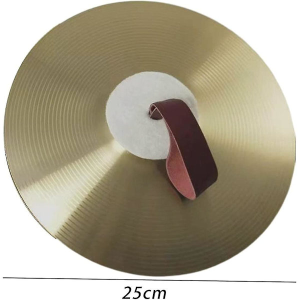 Crash Cymbal Rhythm Beat Musikinstrument Traditionelle Håndcymbler Til Traditionel Instrumentmusik Bøn, 10inch 10inch