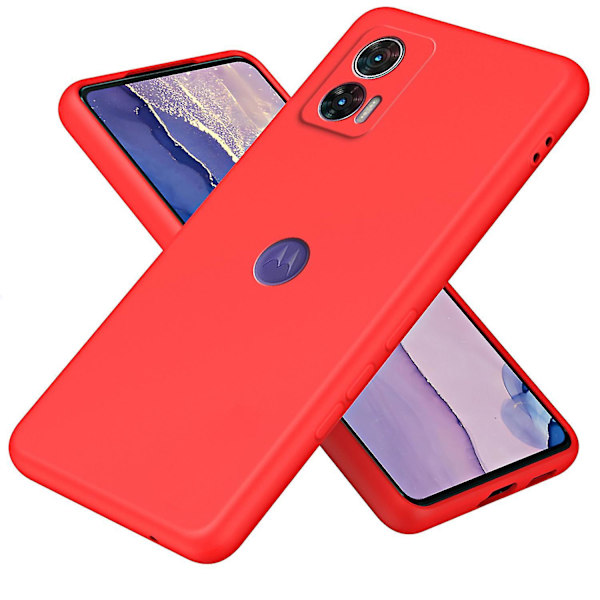 TPU-fodral för Motorola Edge 30 Neo 5G med mjuk foder, 2,2 mm stötskyddande telefonfodral Red