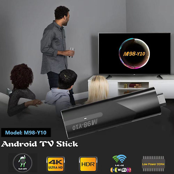 HD Android 13 ATV Network Player Multi-use Media Player TV Box Birthday Gift