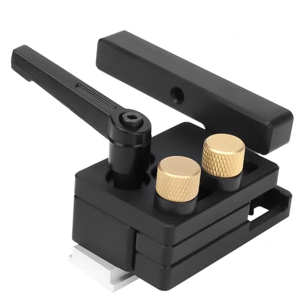 2 PCS Left Right Miter Track Stop Woodworking Positioning Limiter Track Stop