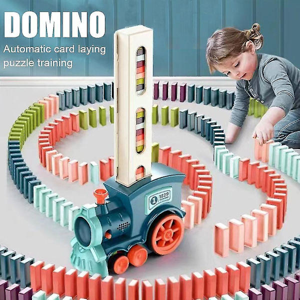 Dominojunarata-lelusetit Blue and 120 dominoes