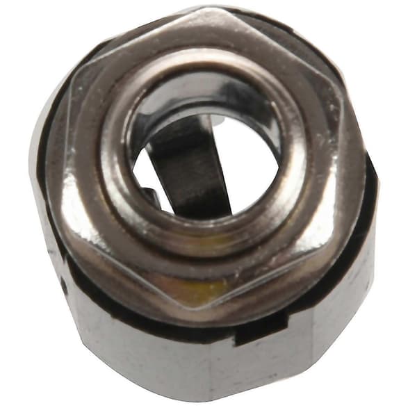 1st Svart Gitarr Endpin Jack 6.35 Ingång Kompatibel med Gitarr Eq Pickup Utgång