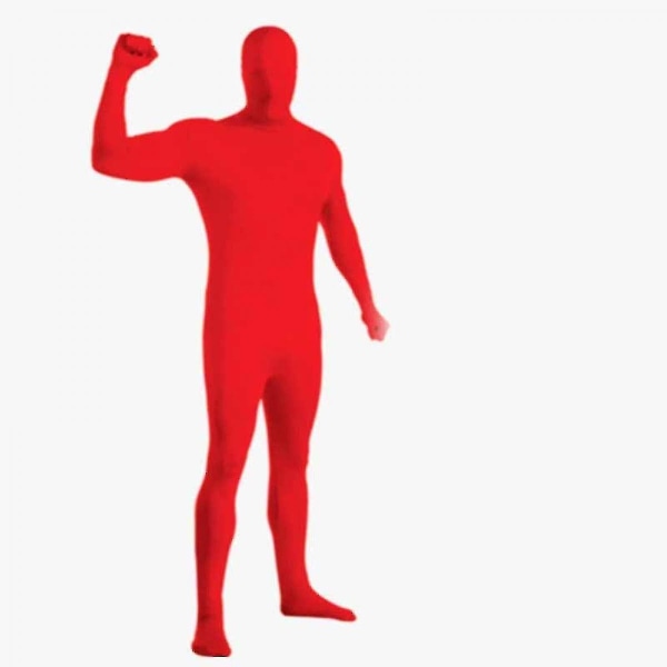 Heltøj til Halloween Kostumer til Kvinder Mænd Voksne Børn Perfekt til Halloween Sceneforestillinger Red XL
