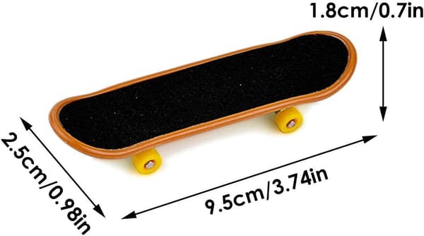 9-delt skatepark-sæt til fingerboard, mini finger skateboard og ramper