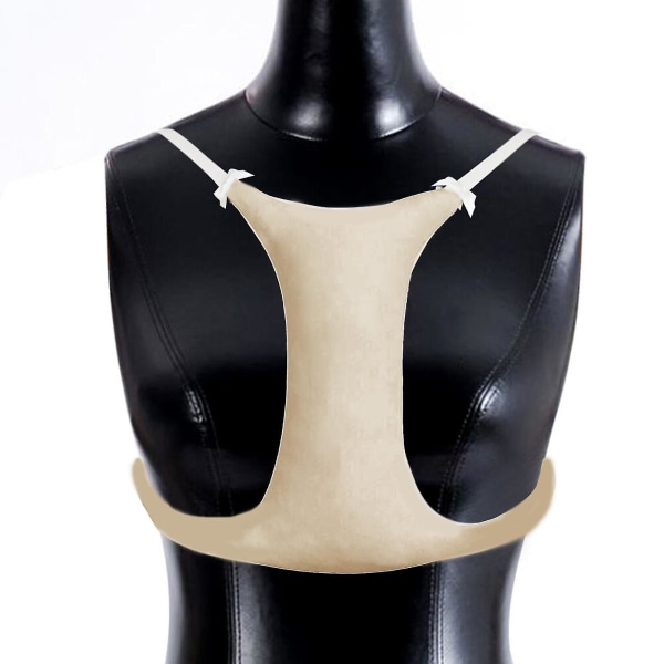 Bryst anti-rynke pute alder cleavage pad Bryst tilbehør Hudfarge Fz51-2