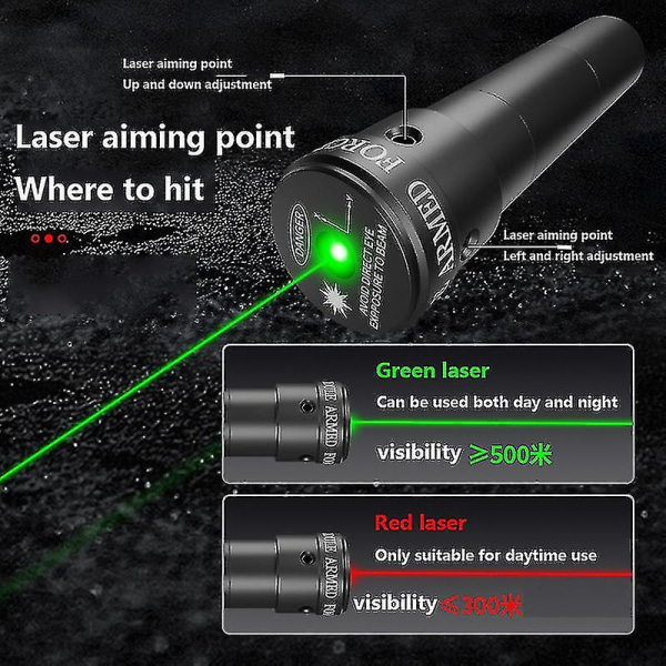 Høypresisjon teleskopisk høyeffekts rustfritt stål rett stang Katapult laser flatt gummibånd utendørs jakt og skyting green laser set2