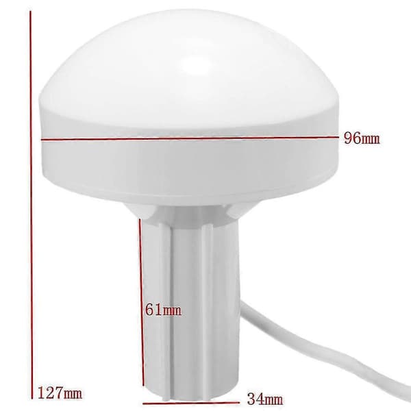 GPS Aktiv Marineantenne 10m BNC Hanstik til EU Skibsnavigation