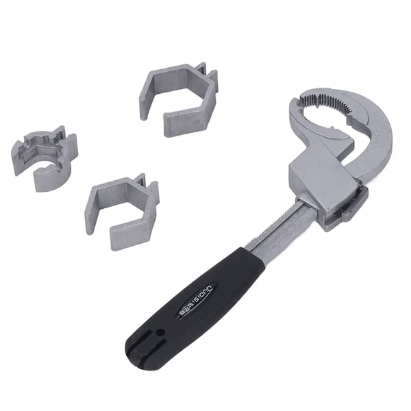 Multifunctional Adjustable Bathroom Wrench Repair Tool for Faucet Valve Connecting Pipe Shower Head Disassembly
