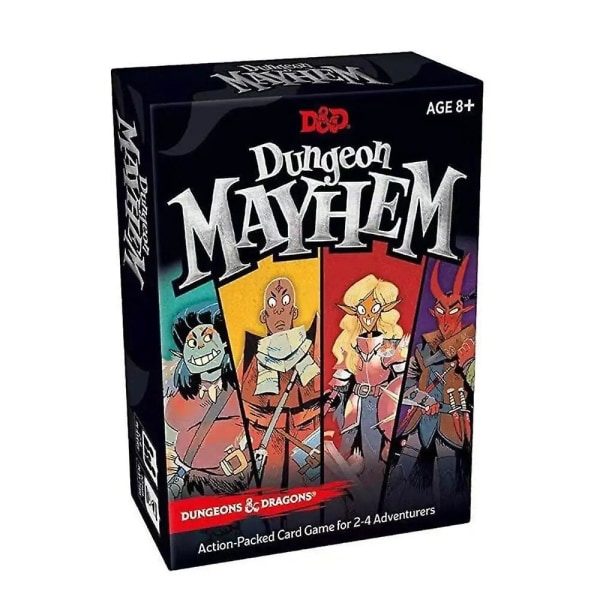 Baldur's Gate Dungeon Mayhem Brætspil Monster Madness Card engelsk version Legetøjsgave til børn Light Green