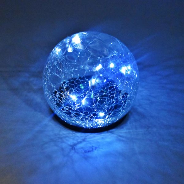 1m Mini LED Ljussträng Batteridriven Blå