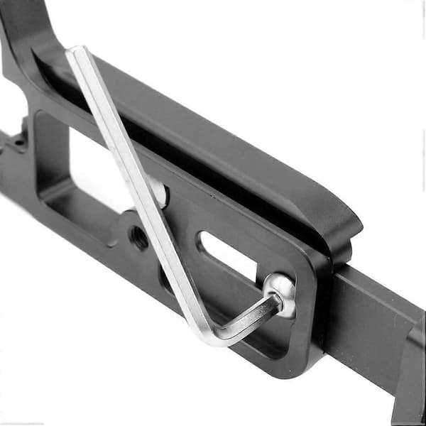 Quick Release L-plade/beslagsholder håndgreb til Sony A7III / A7RIII / A9 Quick Release bundplade black