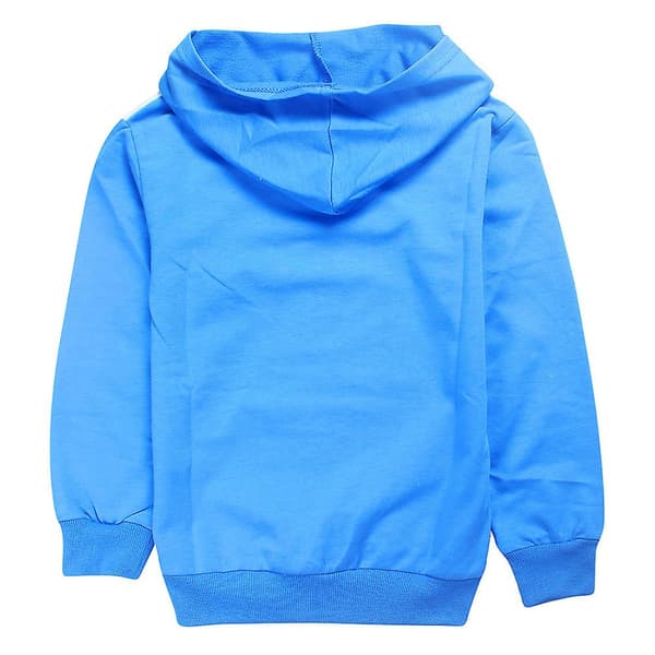 Gutter Prestonplayz Langermet Hettegenser Pullover Sweatshirt Casual Jumper Topper Blue 7-8 Years