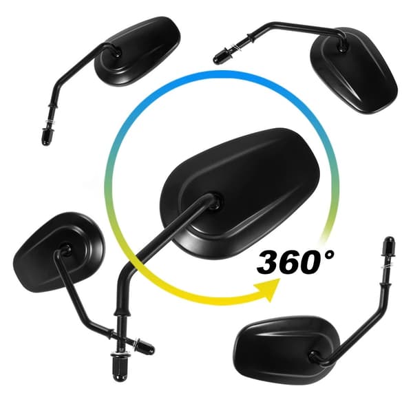 Motorcycle Rearview Mirrors Harley Mirror Full Metal Premium Mirrors Comp