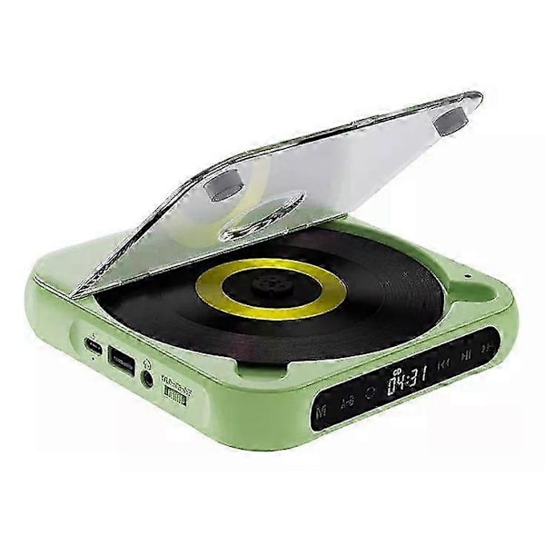 2025 Ny Bærbar Bluetooth CD-spiller Green