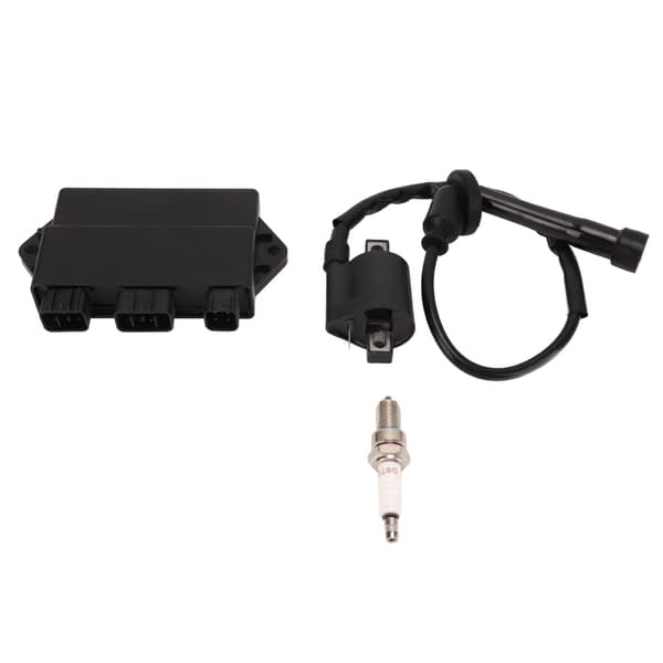 CDI Box, Ignition Coil Kit and Spark Plug 3KJ 82310 10 00 Replacement for GRIZZLY 600 660