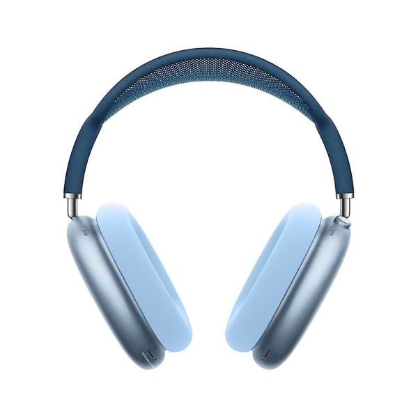 Til Airpods Max Udskiftning Silikone Ørepuder Pudebetræk Hovedtelefon Ørepuder Øreværn Beskyttelsesetui Sleeve Headset tilbehør A-dark blue