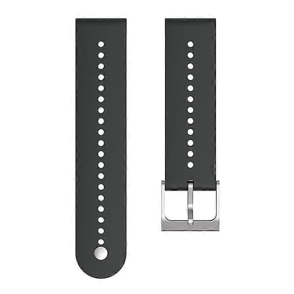 Suunto 5 Peak -silikoniranneke Space Gray