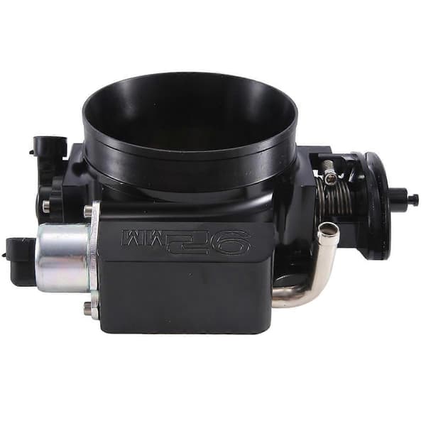 Svart 92mm gasspjeld for LSX LS1 LS7 Black