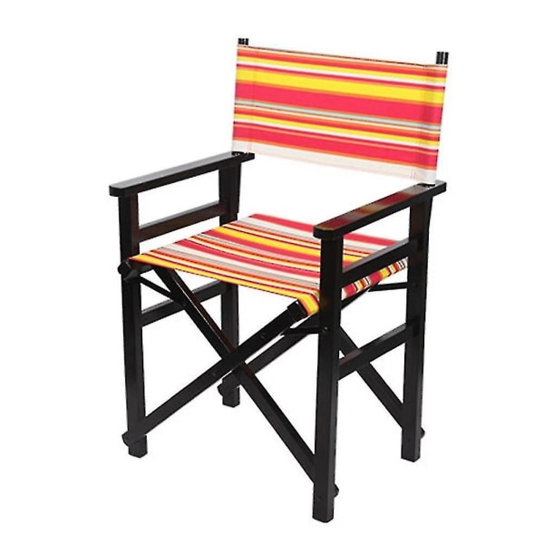 Bamboo Directors Chair Erstatning Canvas Cloth Covers Orange