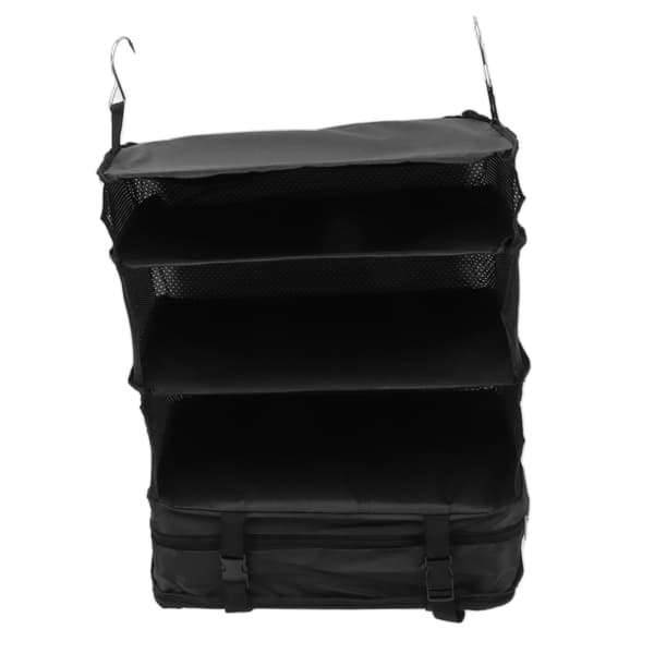 Hanging 3-Shelf Suitcase Portable Multifunctional Large Capacity Hanging Packing Cubes Storage Bag
