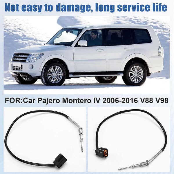 Udstødning højtemperatursensor til Montero IV 2006-2016 V88 V98 1587A015 BlackSilver