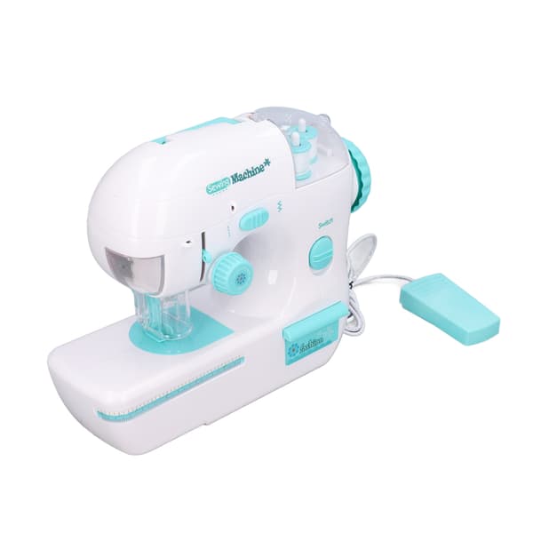Electric Toy Sewing Machine for Children Over 3 Years Improves Creativity Practical Skills Compact Design