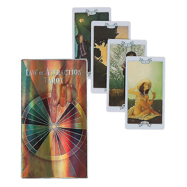 Vetovoiman Tarot-korttien ennustuskorttipakka Perheen ja Ystävien Lautapeli
