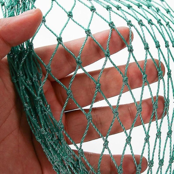 Sterkt Fuglenett Hage Gjerde og Avlinger Beskyttende Gjerde Mesh Anti Fugl Hjortedyr Katt Hund Kylling 5x10m