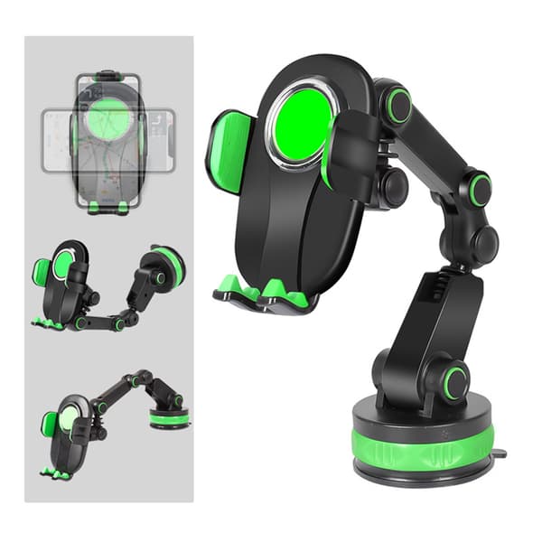 Mobile Phone Holder Car Center Console Stack Holder Suction Cup Support Clamp Mount Hands-free