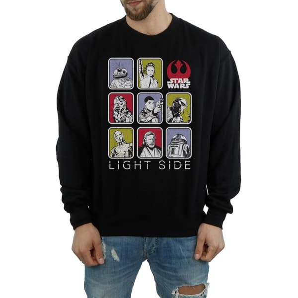 Star Wars The Last Jedi Multi Character Sweatshirt M Sort Black M