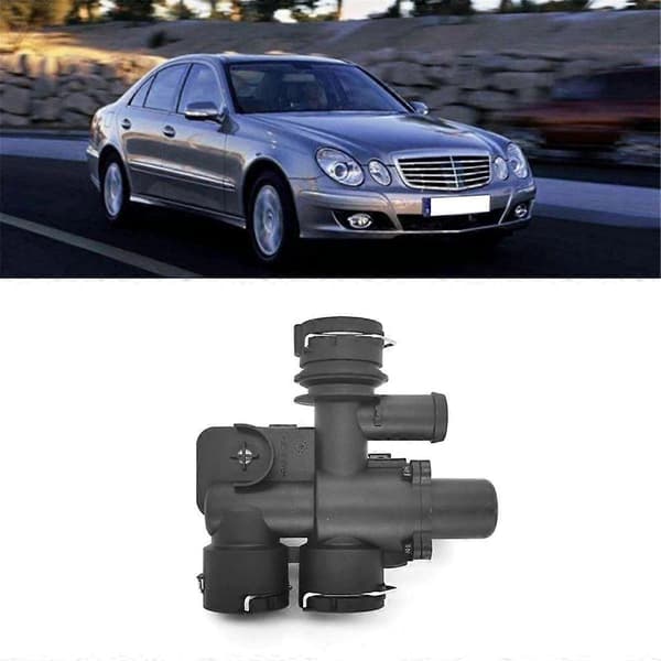 Varmvattenventil för bil, varm luftströmbrytare för E320 E500 CLS550 E63 A2118320684 Black
