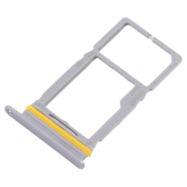 Til Samsung Galaxy A17 5G SM-A176B KOMPATIBEL SIM + Micro SD-kortbakke Silver