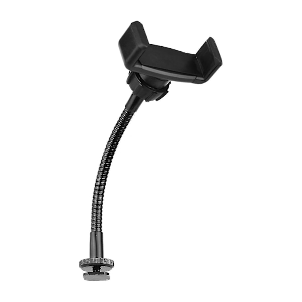 Foldbar Telefonklemme Holder Stativ Med Kold Sko Montering Til Led Ringlys Smartphone Montering