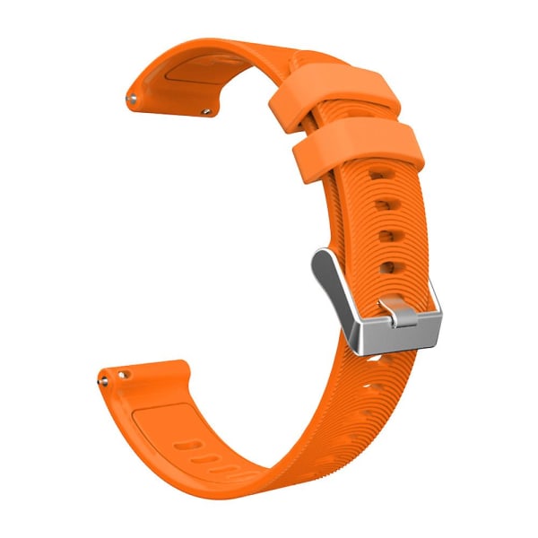 2 stk Garmin Vivoactive 3 Silikon Klokkebånd Armbånd For Garmin orange