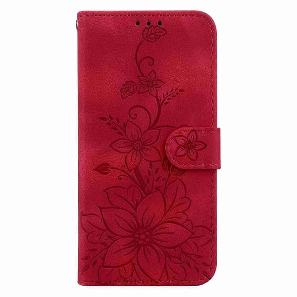 Läderfodral för Huawei nova 5T / Honor 20 Red