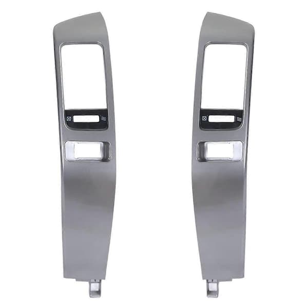 Vänster+Höger Instrumentbräda Luftventilpanel för Land Cruiser Prado 120 2003-2009 Luftventilpanel 55474-60040 Silver