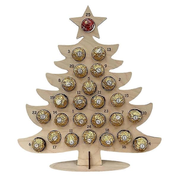 Adventskalender i tre juletrenedtelling B