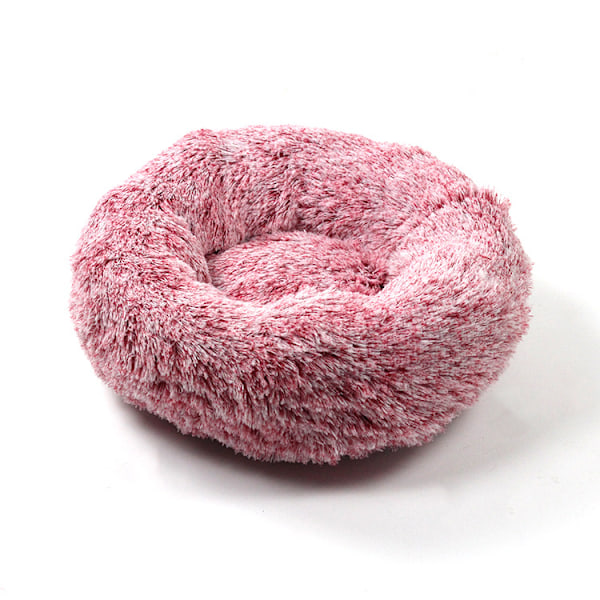 Queta katteseng, vakker dyreseng, liten hundseng dyreseng Pluss myk rund katteseng (50 cm) Gradient powd Gradient powd Gradient powder Diameter 50 cm