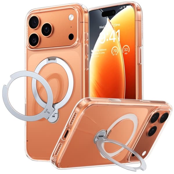 TORRAS iPhone 17 Pro Mobilskal MagSafe Rotating Kickstand 95