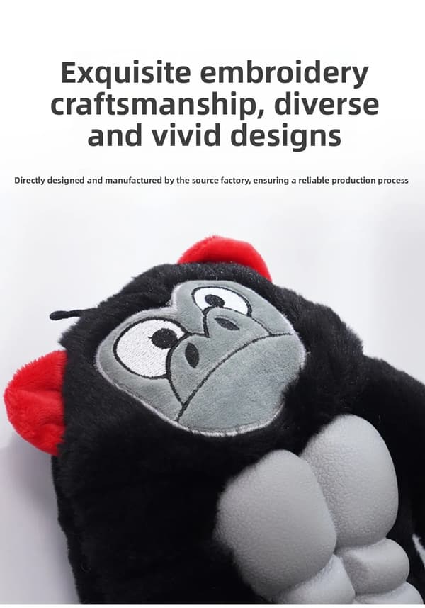 Interactive Chew Toy for Dogs - Phoesky - Plush + TPR - Bite Resistant - Self-Relieving