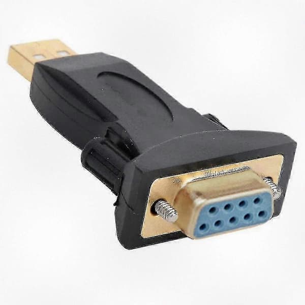 USB til RS232 Adapter med Chipset, USB DB9 Seriel Konverter Kompatibel med Windows Operativsystemer for Pålidelig Dataoverførsel