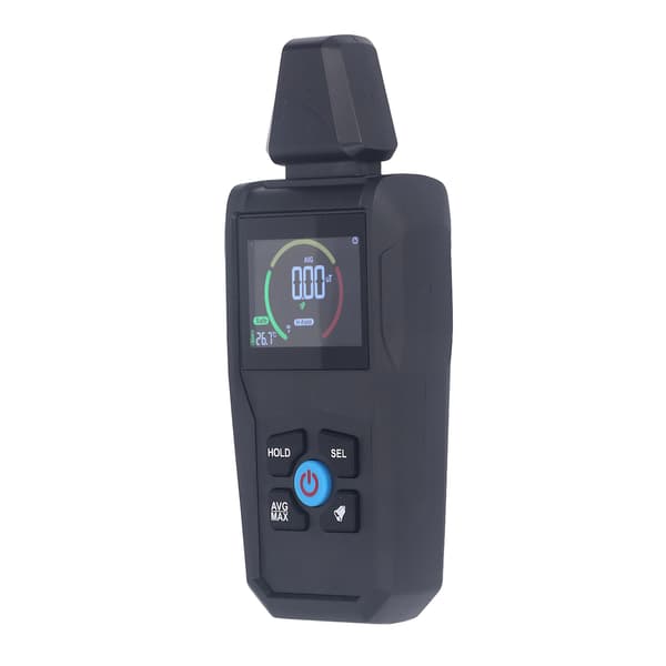 High Accuracy EMF Meter, Sound and Light Alarm, LCD Backlit Display, Electromagnetic Field Radiation Detector