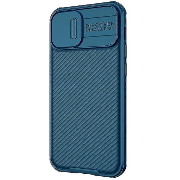 Nillkin Camshield-deksel for iPhone 13 Blue