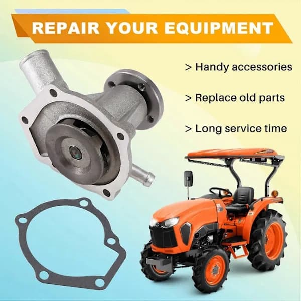 Water Pump 15534-73030 for Compact Tractor B5200 B6200 B7200 B8200 B1550 B1750