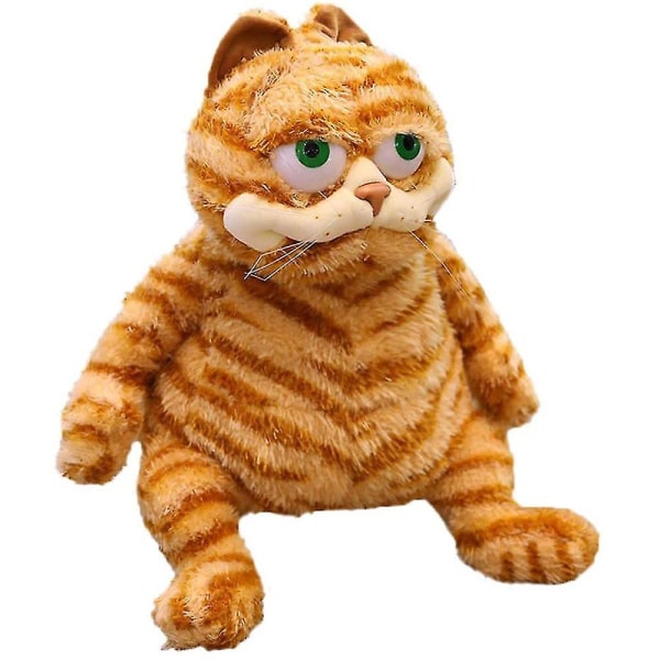 Garfield Plysjdyr - 11,8 Tommer Søt Fet Livaktig Tabby Katt Myk Stoppet Plysjdukke Den Beste Gaven Til Jul Bursdag Halloween