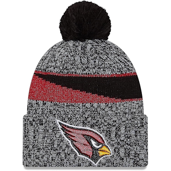 NFL Sideline Sport -neulelippis, amerikkalaisen jalkapallon talvilippis pomponilla, yksi koko, kaikki joukkueet, 2023/2024 SportKnit to Packer-Green31892