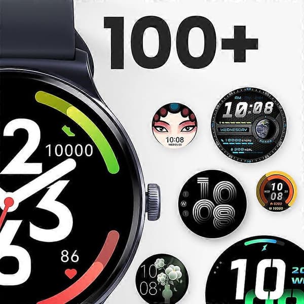HAYLOU LS05 Lite 1,38-tommer rund skærm Multi-Sport Mode Smartwatch Sølv Silver Silver