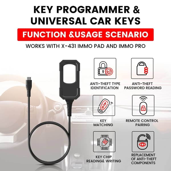 Launch Nøkkelprogrammerer med Superchip for Nøkler og Fjernkontrollprodusenter for Kjøretøy