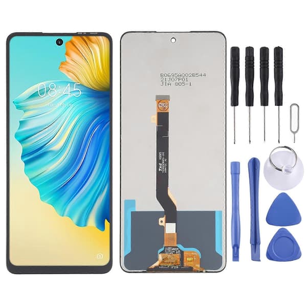 OEM LCD-skærm til Tecno Camon 19 CI6n med Digitizer Fuld Samling